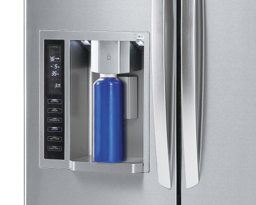 LG GF-D613SL 613L French Door-In-Door® Refrigerator_ICE&WATER DISPENSER