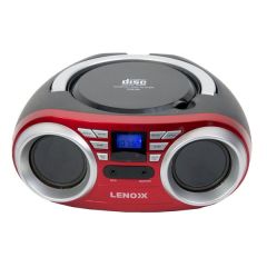 Brand New Lenoxx CD813 Portable CD Player-Red