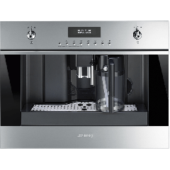 Smeg CMS6451X Classic Aesthetic Built-In Coffee Maker Machine - Carton Damaged