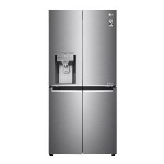 LG 570L Slim French Door Fridge with Non-Plumbed Ice & Water Dispenser in Stainless Finish