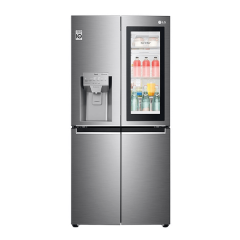 LG GF-V570PNL 508L Stainless Slim French Door Refrigerator - Factory Seconds 2nd