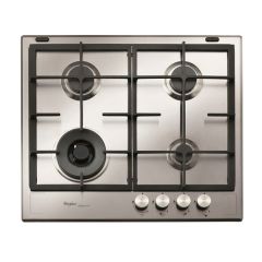 Whirlpool GMF6422IXL 60cm Stainless Steel iXelium Natural Gas Cooktop - Factory Seconds 2nd