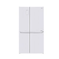LG GS-B680WL 687L White Side by Side Refrigerator - Factory Second 2nd