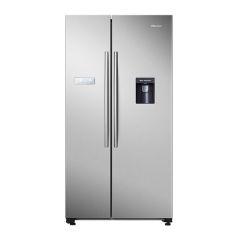 Hisense HR6SBSFF624SW 624L Stainless Side by Side Fridge - Factory Seconds 2nd