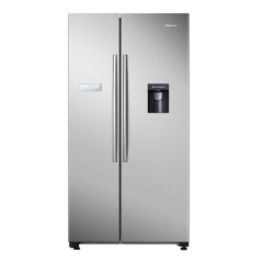 Hisense HRSBS578SW 578L Stainless Steel Side by Side Refrigerator - Factory Seconds 2nd