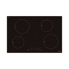 Omega OI78Z 78cm Black Ceramic Glass 4 zones Induction Cooktop - Carton Damaged