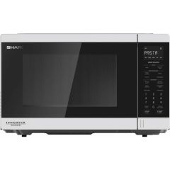Sharp R990KW 20L White Convection 5 Cooking Modes Microwave - Refurbished