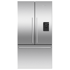 Fisher & Paykel RF610ADUX5 569L Freestanding French Door Refrigerator - Factory Seconds 2nd