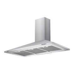 Brand New Trinity TR20190 90cm Wall-Mounted Silver Stainless Canopy Rangehood