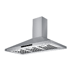 Brand New Trinity TR206A90 90cm Silver Wall-Mounted Stainless Canopy Rangehood