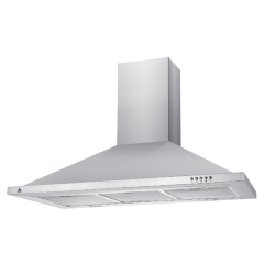 Brand New Trinity TR30190 90cm Silver Wall-Mounted Stainless Canopy Rangehood
