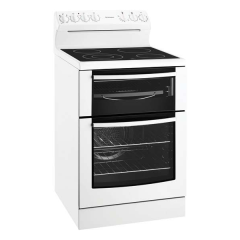 Westinghouse WLE645WA 60cm White Electric Oven with Ceramic Hob - Factory Seconds 2nd