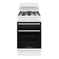 Westinghouse WLG510WCANG 54cm White Gas Freestanding Cooker ith Separate Grill - Carton Damaged