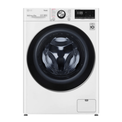 LG WV9-1412W 12kg White Front Load Washing Machine with Steam+ - Factory Seconds 2nd