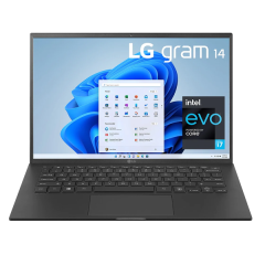 LG gram 14Z90P-G.AA85A 14'' Evo 11th Gen Core™ i7 Slim Laptop - Factory Seconds 2nd