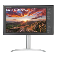 LG 27UP850N-W 27" UHD 4K IPS Monitor w/VESA DisplayHDR™ 400 - Carton Damaged