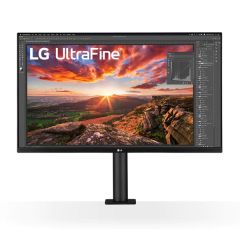 LG 32UN880-B 32” Class UltraFine Display Ergo IPS Monitor with HDR10 - Carton Damaged