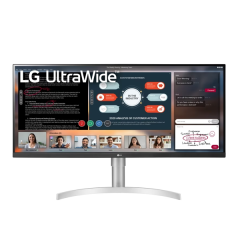 LG 34WN650-W 34" UltraWide® Full HD IPS Monitor with HDR - Factory Second 2nd