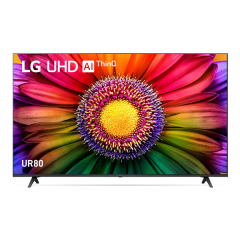 LG 43UR8050PSB UR80 43 inch 4K Smart UHD TV with Al Sound Pro - Factory Second 2nd