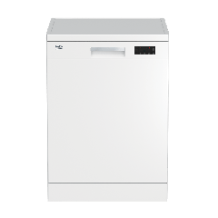 Beko BDF1410W 60cm White 14 P/S Freestanding Dishwasher - Carton Damaged