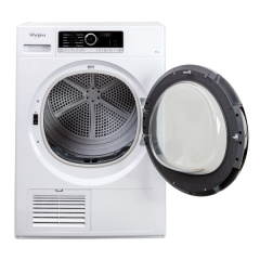 Whirlpool DSCR80320 8kg 6th Sense Condenser Dryer - Factory Second 2nd