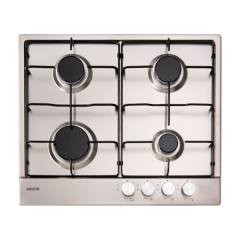 Brand New Euro ECT600GS 60cm Stainless Steel Gas Cooktop