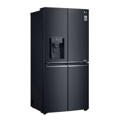 LG GF-L570MBL 570L Black Slim French Door Refrigerator - Factory Second 2nd