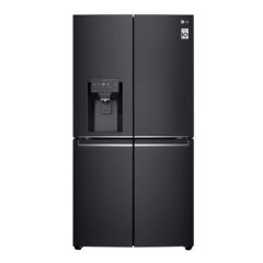 LG GF-L706MBL 706L Matte Black French Door Refrigerator - Carton Damaged