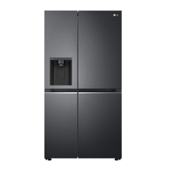 LG GS-L635MBL 635L Matte Black Side by Side Refrigerator - Factory Seconds 2nd