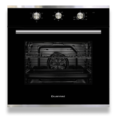Kleenmaid KCOMF6010 60cm 75L 5 Function Black And Stainless Steel Oven - Carton Damaged