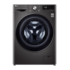 LG WV9-1408B 8kg Black Steel Front Load Washing Machine w/Steam+ Factory Seconds 2nd