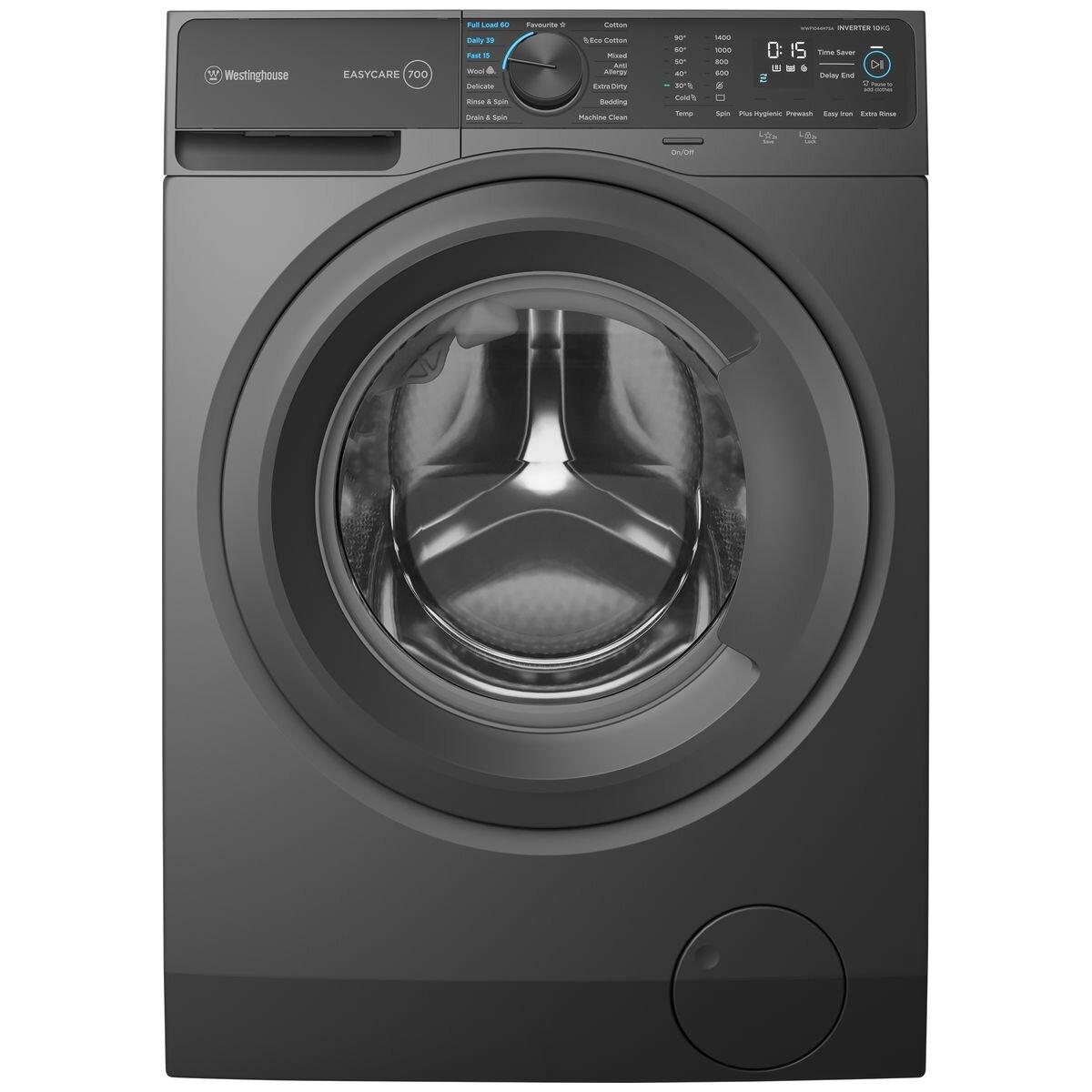 Westinghouse WWF1044M7SA 10kg EasyCare front load Washing Machine - Factory Seconds