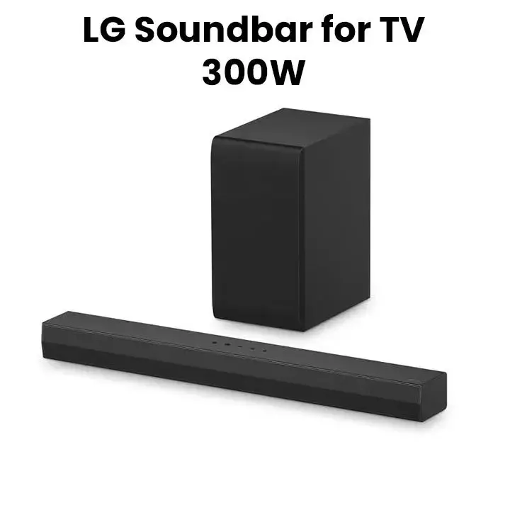 LG 300W 2.1 Channel Soundbar with Dolby Digital S40T - Factory Second