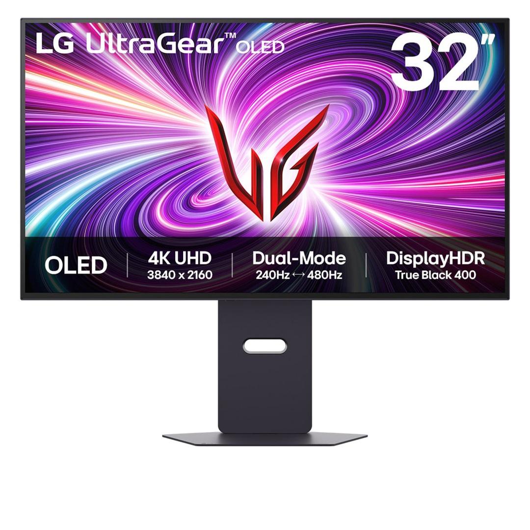LG UltraGear™ 32 Inch Dual-Mode OLED gaming monitor 32GS95UV-B -Carton damaged
