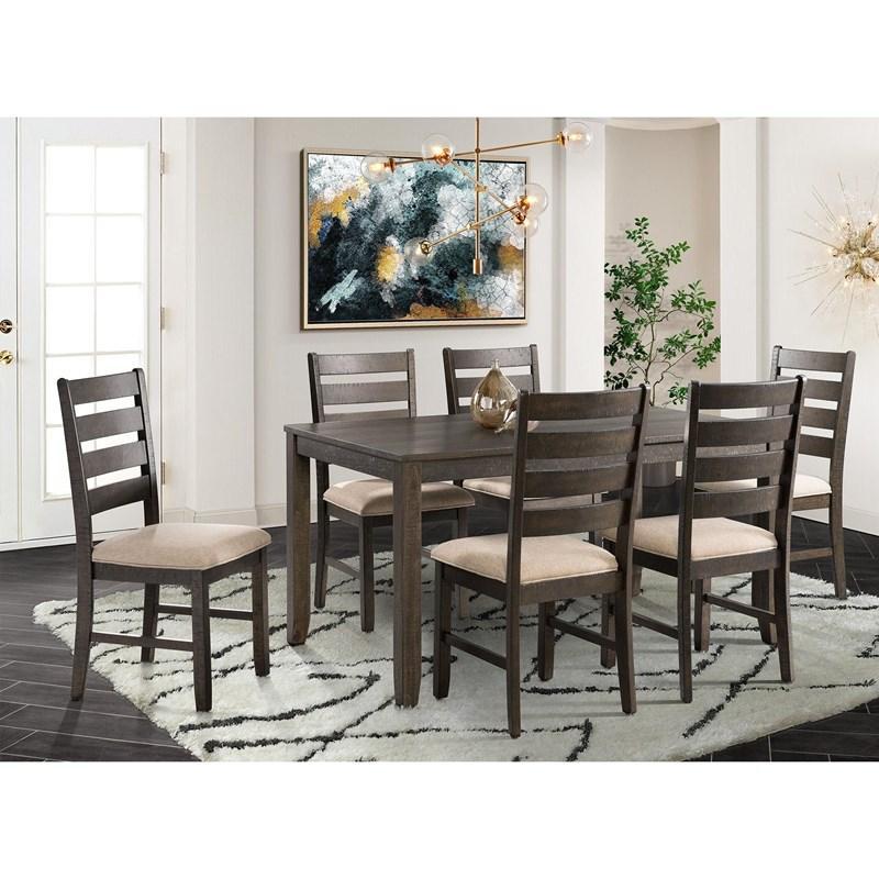 Brock 7-piece dining set_DBR1007DS Brand new