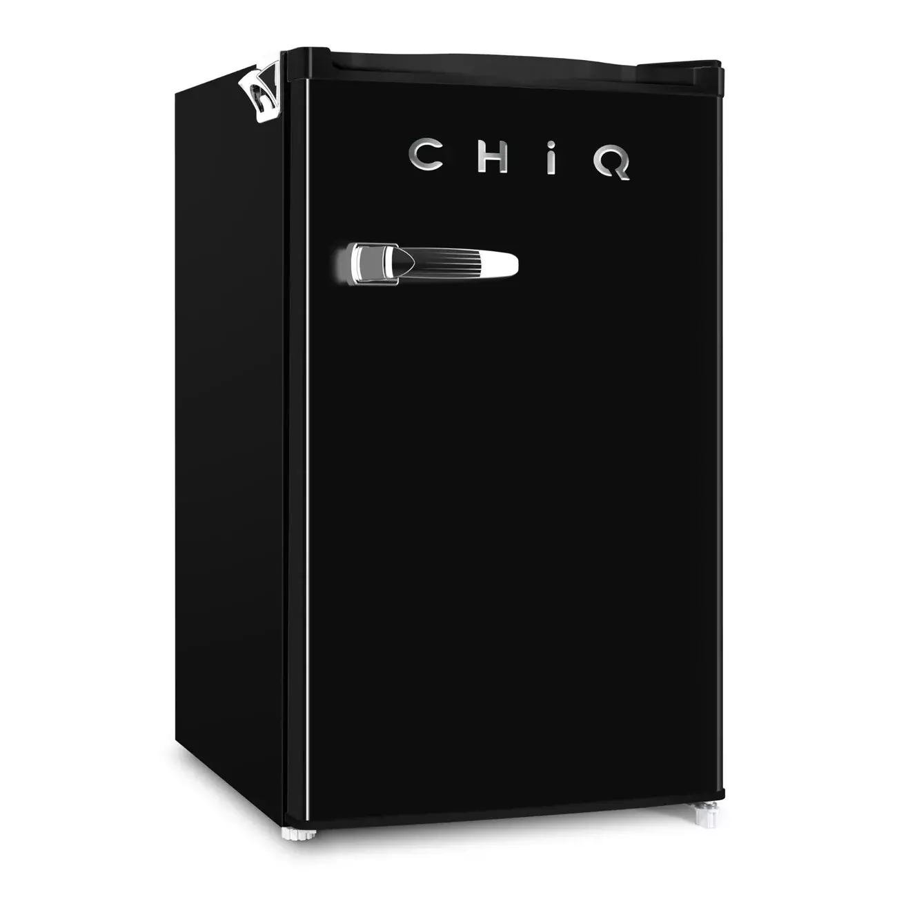 ChiQ 125L Retro Black Bar Fridge-CRSR125DB - Brand New