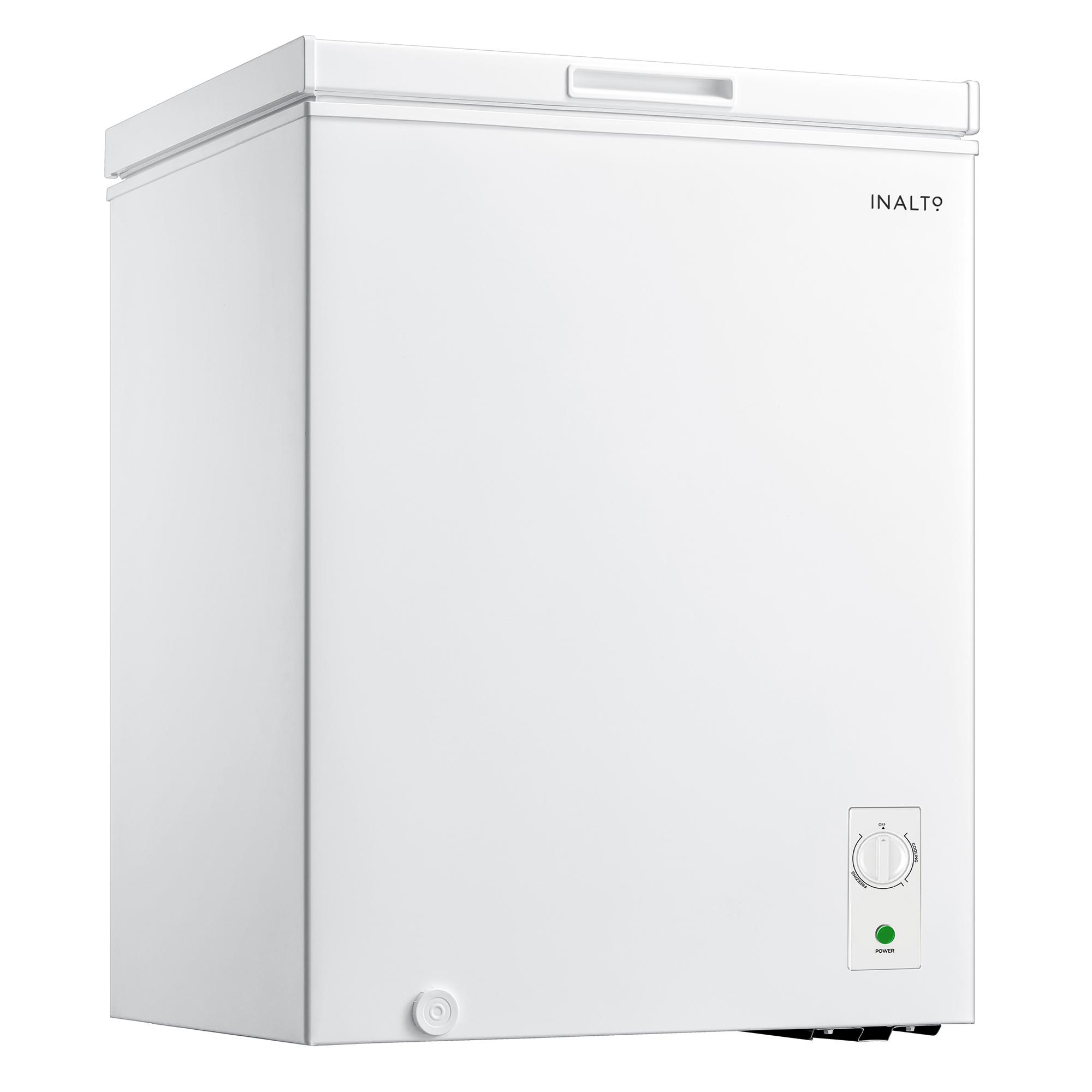 Inalto 142L Hybrid Chest Fridge/Freezer ICF142W2, Carton Damaged