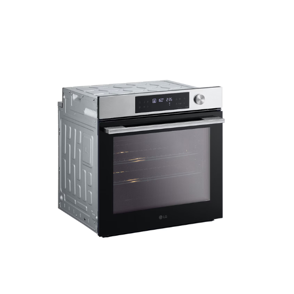 LG 76L InstaView Series 7 Pyrolytic Oven - Black, BO607G2MB4- Carton Damaged