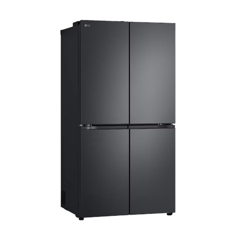 LG 665L Flat Metal Duct French Door Fridge Matte Black GF-B705MBL - Factory Seconds