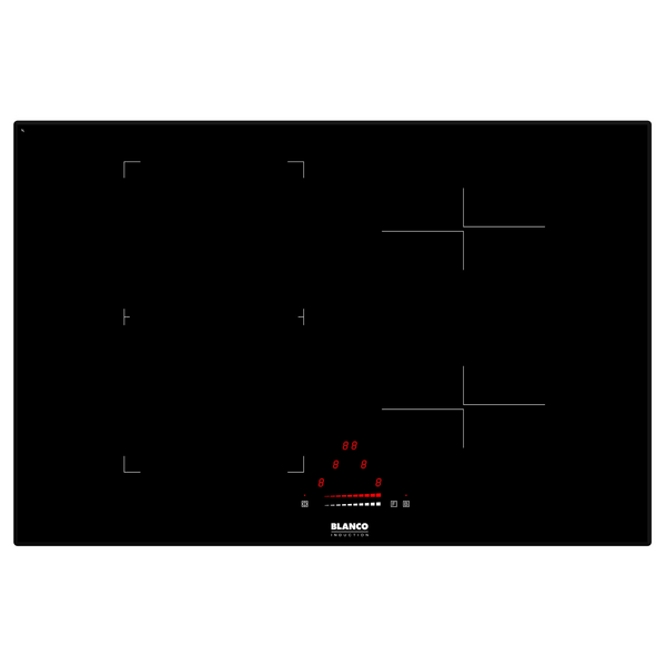 Blanco 78cm 4 Zone Induction Cooktop BIC78F- Carton Damaged