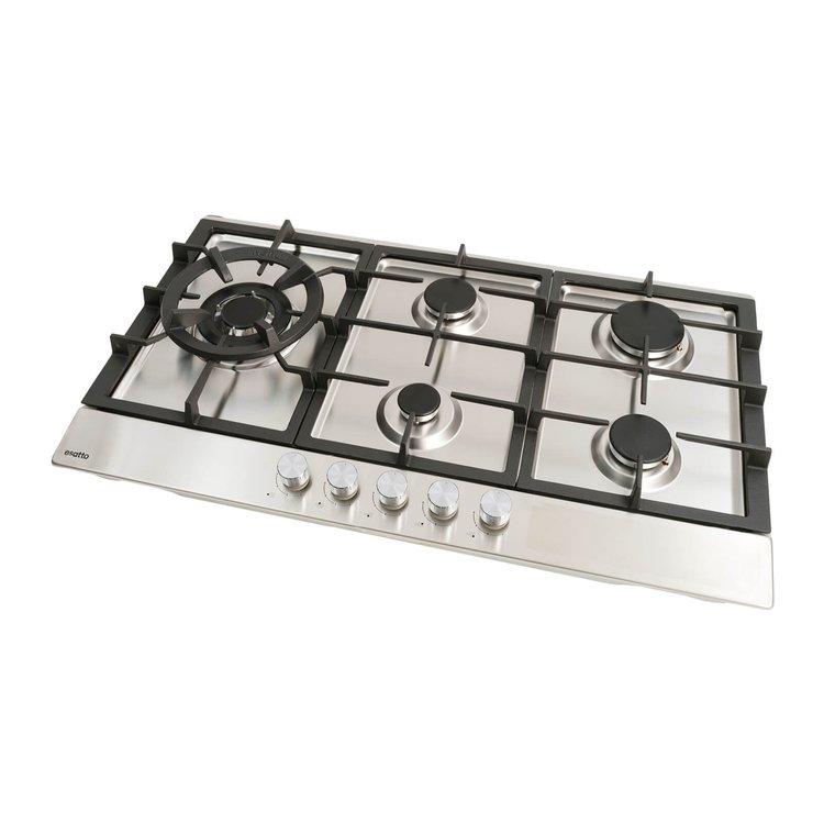 Esatto 90cm Gas Cooktop With Wok_ECG905WS_ Carton Damaged