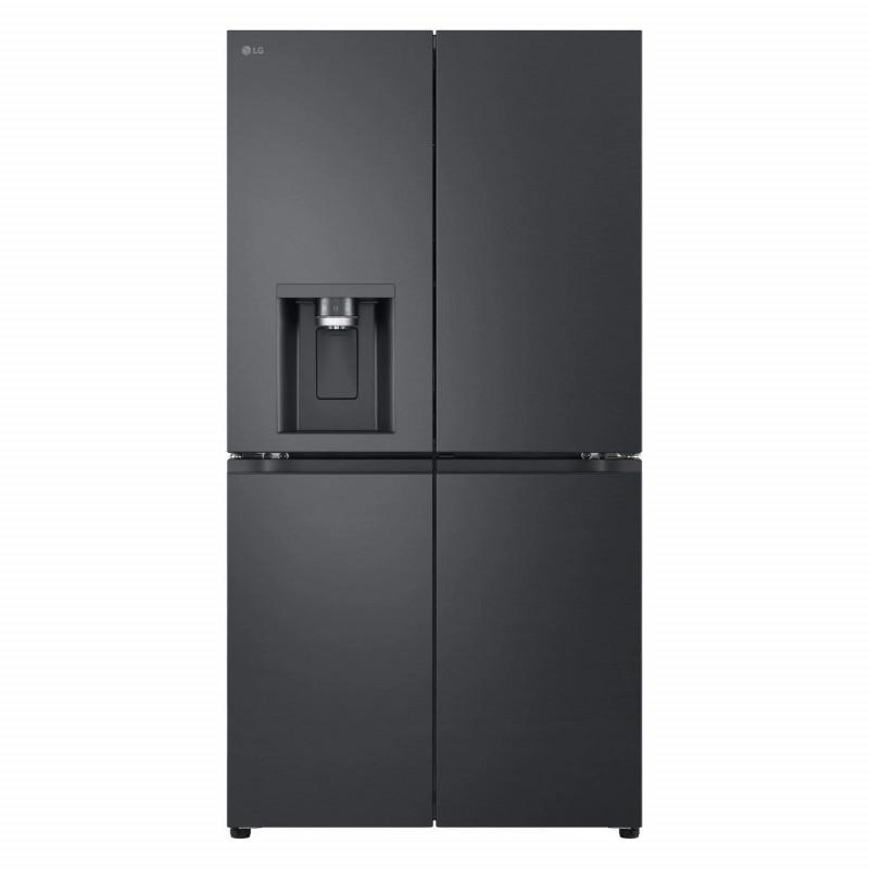 LG 638L Door-In-Door Fridge with Craft Ice™ - Matte Black_GF-D700MBLC, Carton Damaged