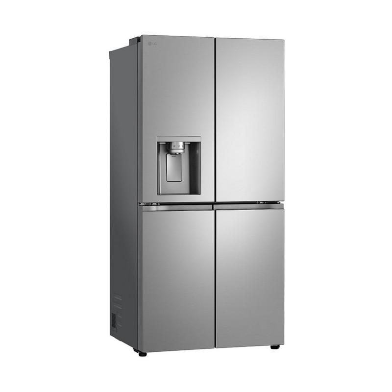 LG 506L Slim French Door Fridge with Plumbed Ice & Water Dispenser Stainless Steel - Carton Damaged