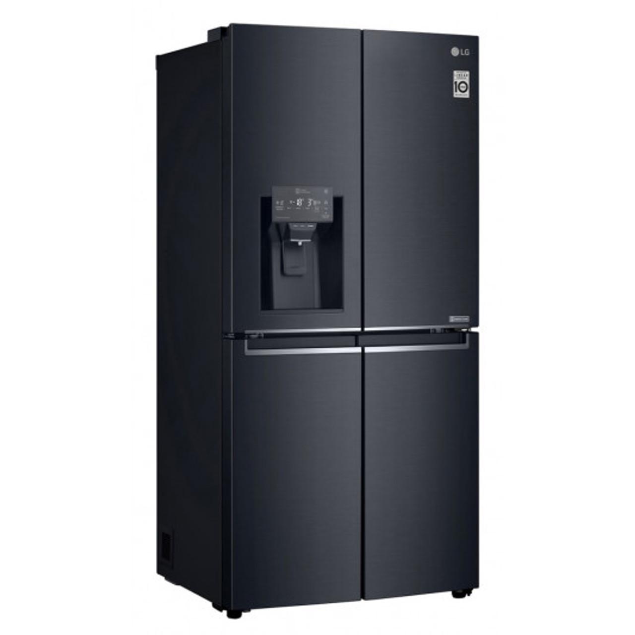 LG GF-L570MBL 570L Black Slim French Door Refrigerator - Carton Damaged