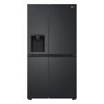 LG 635L Side by Side Fridge with Ice & Water Dispenser- GS-L600MBL- Carton Damaged