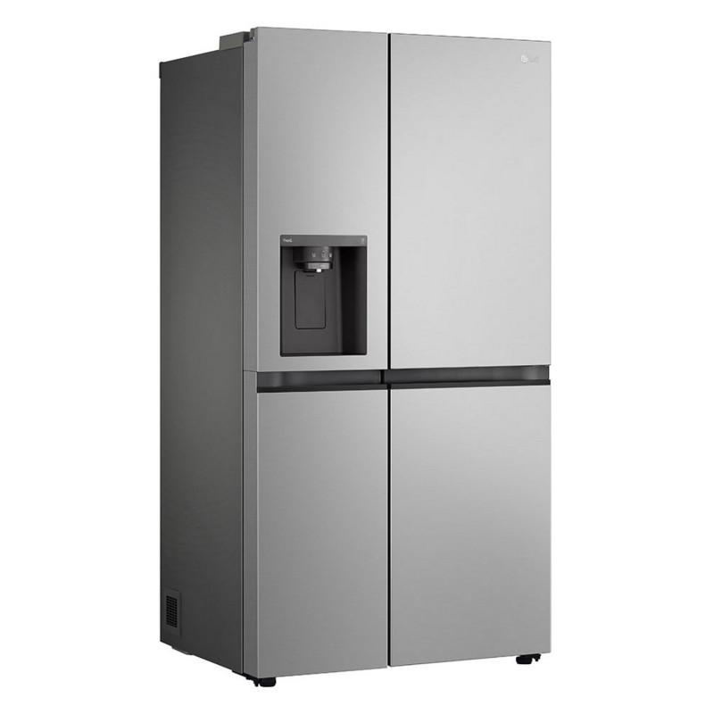 LG 635L Side by Side Fridge with Ice & Water Dispenser Stainless Steel GS-L600PL Carton Damaged