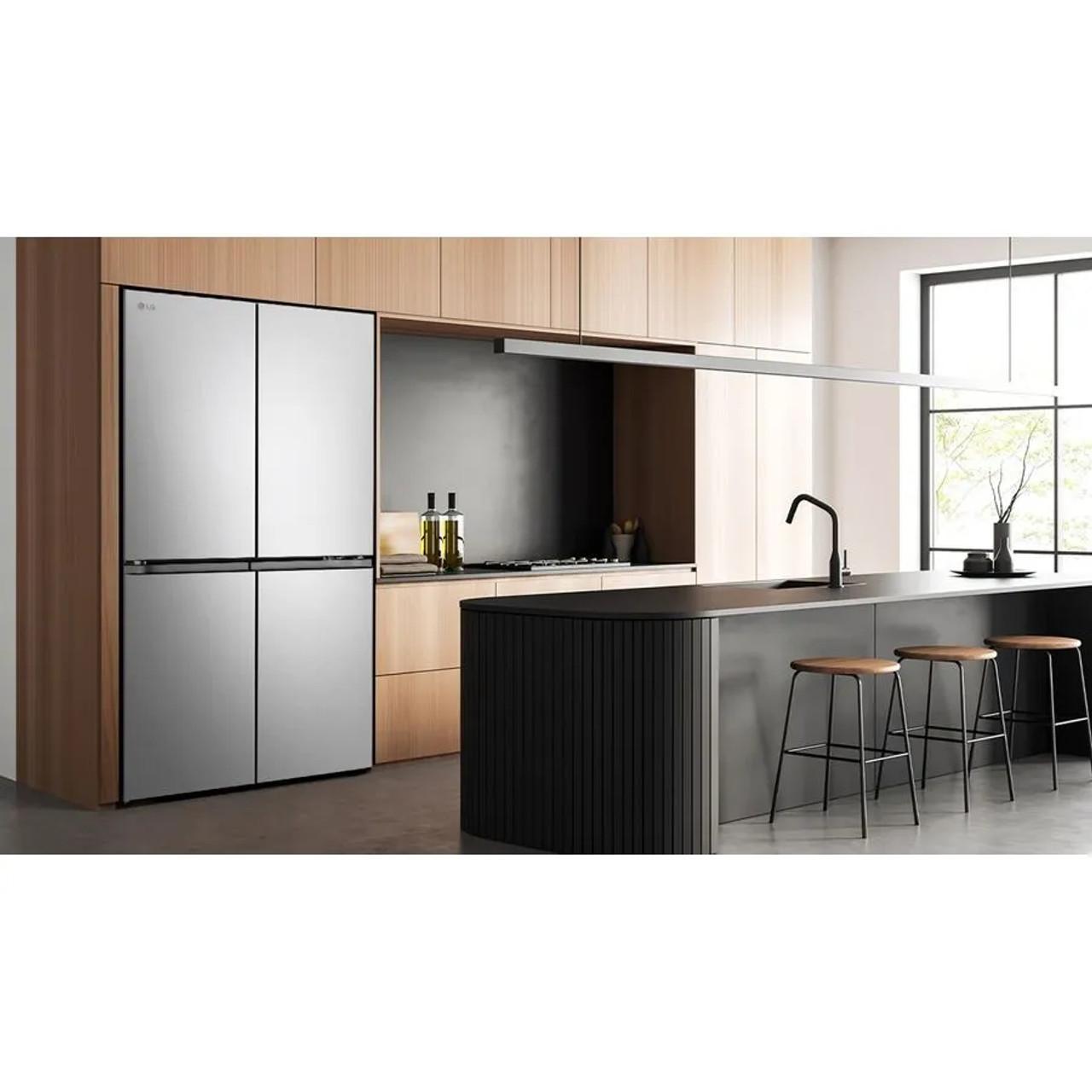 LG 665L Flat Door French Door Fridge Stainless Steel GF-B700PL - Carton Damaged