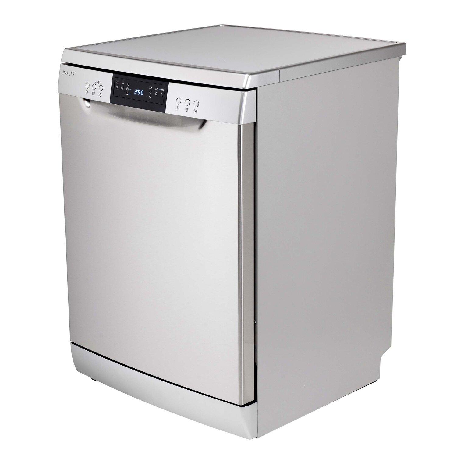 Inalto 60cm Stainless Steel Freestanding Dishwasher IDW604S, Carton Damaged