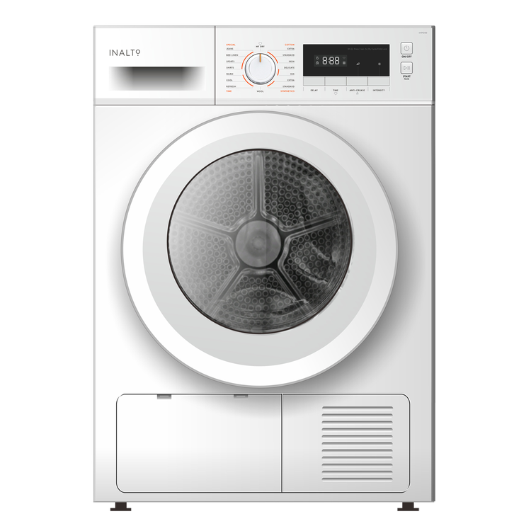 Inalto 8kg Heat Pump Dryer IHPD80- Factory Seconds