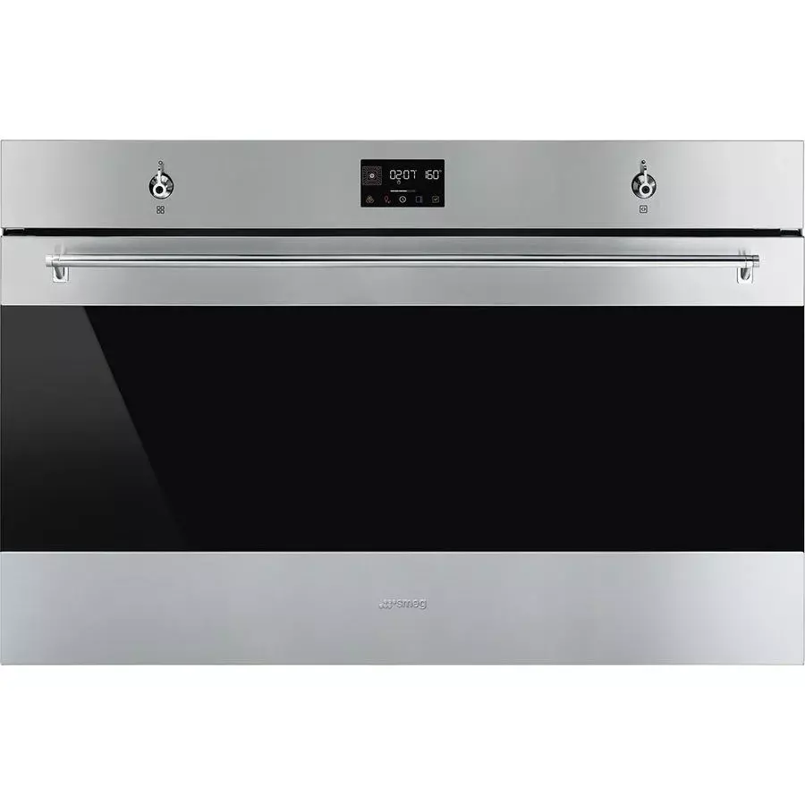 Smeg 90cm Classic Pyrolytic Thermoseal Oven - Stainless Steel_SFP9302TX - Carton Damaged